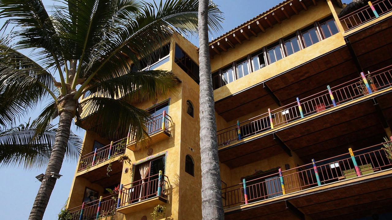 Cabanas Del Capitan Hotell Rincon de Guayabitos Exteriör bild