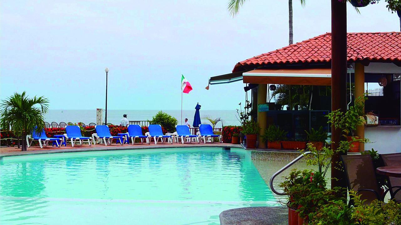 Cabanas Del Capitan Hotell Rincon de Guayabitos Exteriör bild